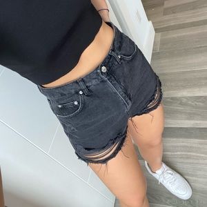 Topshop mom shorts
